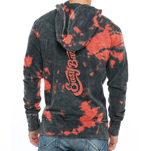 Sweat à capuche surdimensionné pour homme, qualité supérieure, 100% coton, effet délavé, séchage rapide, respirant, impression de logo personnalisée - Product Image 6