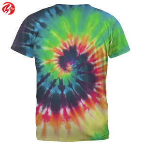 Recién llegado, camisetas de manga corta con cuello redondo y estampado 3D, tu propio logotipo, Camiseta holgada de 100% algodón con cuello redondo para hombre - Product Image 2