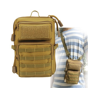 กระเป๋า Molle ดีไซน์ใหม่กระเป๋ายุทธวิธีขนาดเล็ก3P กระเป๋าเครื่องมืออเนกประสงค์สำหรับตั้งแคมป์เดินป่าล่าสัตว์กระเป๋า EDC - Product Image 1