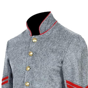 Chaquetas de lana de reenactores de uniformes de soldados de la Federación de la Guerra Civil de Virginia, reproducción de chaquetas de lona - Product Image 2