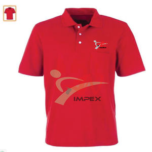 Polo 100% coton personnalisé de haute qualité avec poche Polo de golf à manches courtes - Product Image 4