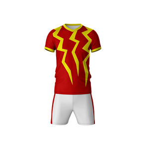 Ensemble d'uniformes de rugby personnalisés unisexes, maillots à manches longues respirants et à séchage rapide, vêtements de sport confortables, bonne qualité à prix avantageux - Product Image 1