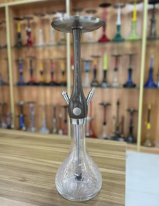 Shisha de Madera de Lujo en Oferta, con Base de Vidrio, Juego de Hookah Portátil de Viaje con Bolsa de Transporte para Uso en Bares y en Casa - Product Image 3