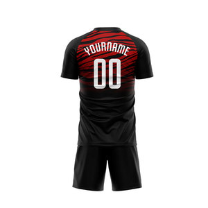 Ropa de fútbol personalizada al por mayor para hombres y mujeres, camisetas y uniformes de fútbol de colores personalizados, técnica de sublimación - Product Image 3