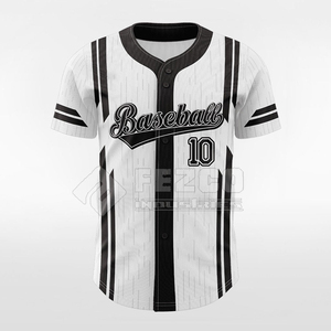 Maillot de baseball personnalisé respirant de qualité professionnelle à prix bas, grande taille, imprimé, 100% polyester, vente directe d'usine - Product Image 2