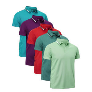 100% coton hommes personnalisés pour chemises avec logo brodé été séchage rapide Anti-rides haute qualité respirant tenue décontracté - Product Image 1