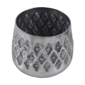 Pot de cire en métal pour décoration, lampe à thé et porte-bougie, Design à la mode, doré, décoration de maison et de mariage - Product Image 3