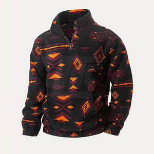 Chaqueta con cremallera para hombre, Jersey ligero informal con mangas largas para exteriores y ropa deportiva, chaqueta de invierno - Product Image 1