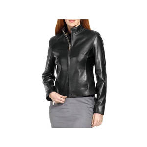 Chaqueta de cuero de oveja a prueba de viento para mujer, alta calidad, 2022 - Product Image 1
