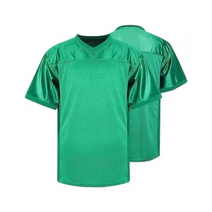 Vente en gros de service OEM, nouveauté, maillot de football américain personnalisé manches courtes à impression numérique grande taille et respirant de haute qualité - Product Image 1