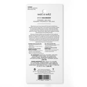 A4wet Ultimate Brow Maximizer ชุดดินสอเขียนคิ้วและเจลสีน้ำตาลกลาง ติดทนนาน สำหรับใช้กับดินสอเขียนคิ้วและโพเมด - Product Image 2