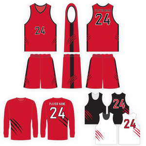 Ensemble de maillots de basket-ball respirants personnalisés professionnels Hotsale League Team Players Logo Basketball Uniform Set - Product Image 1