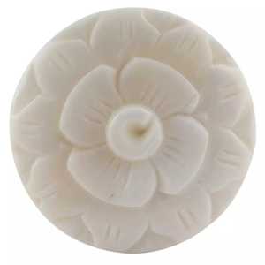 ลูกบิดกระดูกกลมลิ้นชักตู้ลิ้นชักดึงมือจับทองเหลืองกรอบฮาร์ดแวร์เฟอร์นิเจอร์ห้องครัว - Product Image 1