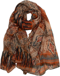 Bufandas de impresión digital personalizadas Servicio de etiqueta blanca de tela Suministro a granel de alta calidad MOQ bajo Ideal para reconocimiento de marca - Product Image 1