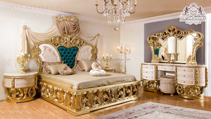 Ensemble de chambre à coucher en teck de qualité supérieure ultra-luxe avec taille personnalisée et design léger pour les maisons modernes - Product Image 6