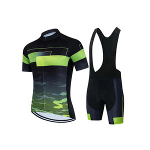 Jersey de ciclismo transpirable de diseño sublimado de alta calidad y conjunto corto de babero cantidad de sublimación camisas personalizadas Anti estilo - Product Image 5