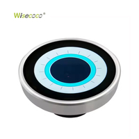 Wisecoco Pantalla Inteligente Redonda de 2.1 Pulgadas con Perilla Codificadora Uart TTL para Cafetera y Lavadora Inteligente