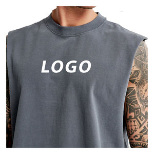 Premium Quality Knitted 100% Cotton Casual <b>Stringer</b> <b>Vest</b> Customizable Design for Gym Outdoor Training for Unisex Trendsetters - Product Image 3