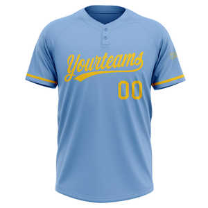 Venta al por mayor Premium personalizado OEM camisetas de béisbol de alta calidad 100% poliéster nuevo estilo hombre uniforme con diseño cosido - Product Image 6