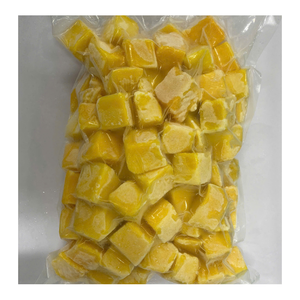 Dulces trozos de mango congelado, calidad consistente, fácil descongelación, opción popular para batidos, sorbetes, jugos, fabricación de alimentos - Product Image 2