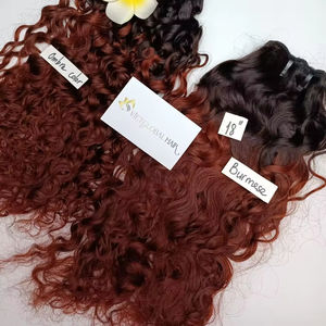 Extensiones de cabello humano camboyano 100% virgen vietnamita birmano Ombre Color Jerry Curl Machine Trama doble 2 años de por vida para - Product Image 1