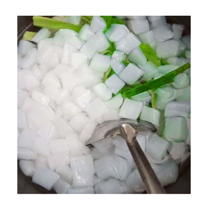 Cubos de gelatina de coco natural Proveedor de Nata De Coco para marca de supermercado y servicio de alimentos - Product Image 4