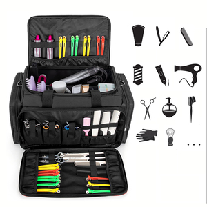 Tùy Chỉnh Xách Tay Tạo Kiểu Tóc Tổ Chức Trường Hợp Salon Cắt Tóc Túi Xách Trang Điểm Mỹ Phẩm Du Lịch Công Cụ Làm Tóc Túi - Product Image 2