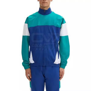 Cómodos trajes cortavientos con cremallera a granel, chándales ligeros para correr para hombres hechos en Pakistán - Product Image 5