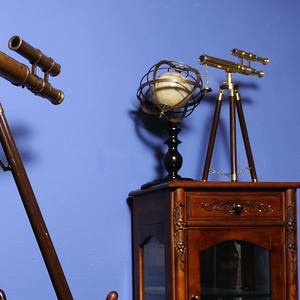 Soporte de Aluminio para Telescopio de 46 cm, Modelo Decorativo Náutico de 44.5Lx5.7Wx66H cm, Diseño Costero, Ligero, para Mesa, Estilo Antiguo - Product Image 6