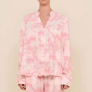 Conjunto de Pijama de Satén para Mujer, Ropa de Dormir con Lazo, Conjunto de Pijama para Mujer - Product Image 4