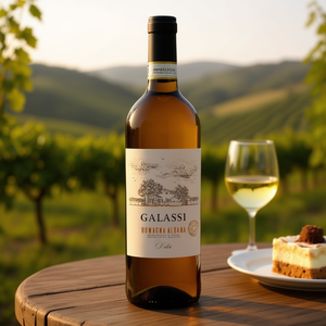 GALASSI Albana Dolce Di Romagna DOCG Sweet Italian Dessert <b>Wine</b> 750ml Floral Aroma 6 Bottles Per Box Made in Italy - Product Image 3