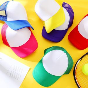 48 packs de casquettes de baseball ajustables Style vintage à bord incurvé en polyester uni sublimation vierge pour hommes femmes enfants - Product Image 2