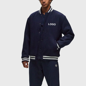 Nouvelle arrivée 2026 Veste de baseball en laine pour homme Haute qualité Col montant Formelle Vente chaude Personnalisée Veste universitaire en polaire cool d'hiver - Product Image 5