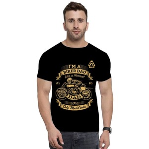 T-shirt décontracté 100 % coton pour usage quotidien, en fil doux, coupe classique, séchage rapide et tissu respirant pour temps chaud - Product Image 1