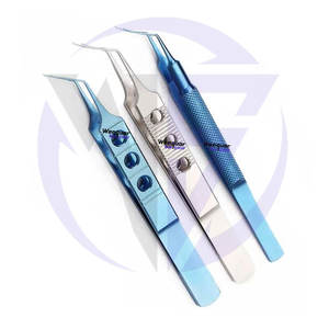 Pinzas de Ultra Capsulorrexis de Titanio de Alta Calidad, Ángulo Curvo de 105 mm, Instrumento Quirúrgico Oftálmico Wenquar - Product Image 3