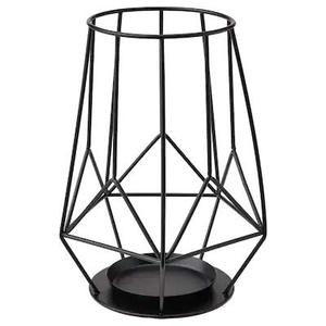 Bougeoirs vintage en métal et fer, ensemble de lampe et bougeoir pour la décoration de table de mariage, moule à bougie - Product Image 1