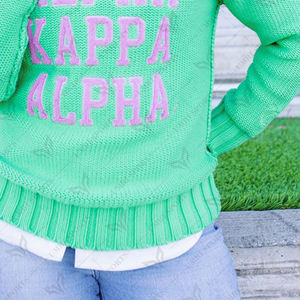 Suéteres de Punto de Cuello Redondo Unisex de Alta Calidad, Color Verde, Personalizados, Casuales, para Otoño e Invierno, para Uso en Exteriores, con Logotipo Personalizado - Product Image 5