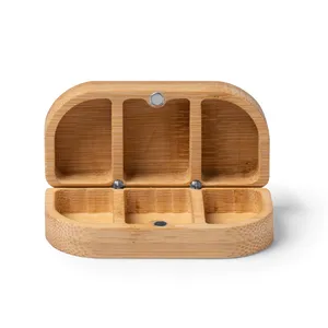 Portapillole in Bambù Personalizzato Promozionale Disprosio Gadget Personalizzati - Product Image 4