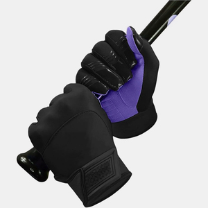 Gants professionnels de softball à manchette longue Gants de frappe de baseball personnalisés Protection des mains Gants de frappe de baseball de softball - Product Image 1