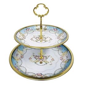 Présentoir de gâteau aux fruits gravé à la main événement et fête d'anniversaire accessoires de décoration de Table support de gâteau en métal - Product Image 5