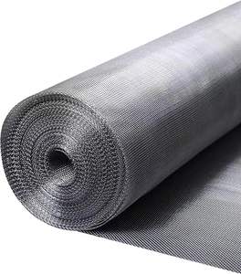304N <b>Stainless</b> <b>Steel</b> Wire Mesh Roll 1x30m with 1mm Hole 2D Surface Finish for Filtration & Sieving Welding Service Included - Product Image 2