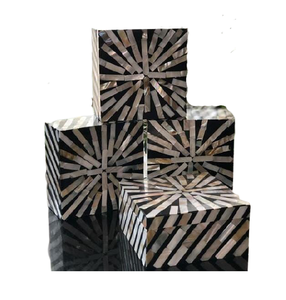 Joyeros de resina de madera más vendidos para regalo y decoración del hogar Solución de almacenamiento elegante - Product Image 2