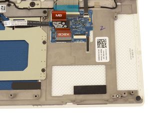 สำหรับแล็ปท็อป Dell XPS 15 9520/9530เคสด้านบนพร้อมแป้นพิมพ์ทัชแพดชิ้นส่วนที่พักแขนสีขาว VHN0D R4N39 0VHN0D 0R4N39 - Product Image 4