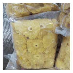 Soft Dried Pineapple chewy pineapple slices prepared from fresh <b>fruit</b> material for snack formulation Vietnam - Product Image 3