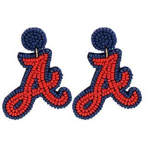 Nueva joyería semilla con cuentas moda Unisex perla gota bota pendientes Dallas vaca chica India - Product Image 5