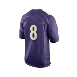 T-shirt de football américain Maillots de football à la mode respirants Maillot de football américain en maille personnalisé unisexe - Product Image 4