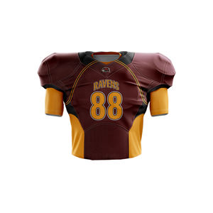Maillot de football américain personnalisé par sublimation, respirant, uniforme unisexe pour adultes, grande taille, design unique, vêtements de football américain - Product Image 6