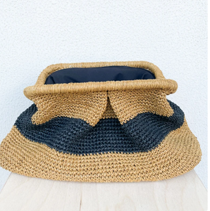 Bolso de paja tejido de un solo hombro para mujer, bolso tejido a mano, bolso de paja, bolsas de playa de macramé de ganchillo, directo del proveedor indio - Product Image 2