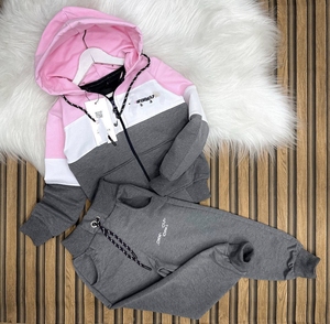 Conjuntos Deportivos Coordinados para Niños con Lavado Vintage, Cuello en V, Silueta Relajada, Parte Inferior Elástica, Prenda Premium, Suministro Directo de Fábrica - Product Image 6