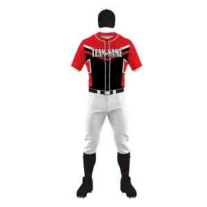 OEM Custom Baseball Uniform Set Jerseys and Pants Wholesale Polyester Sublimated <b>Printing</b> Factory Supplier - Product Image 2